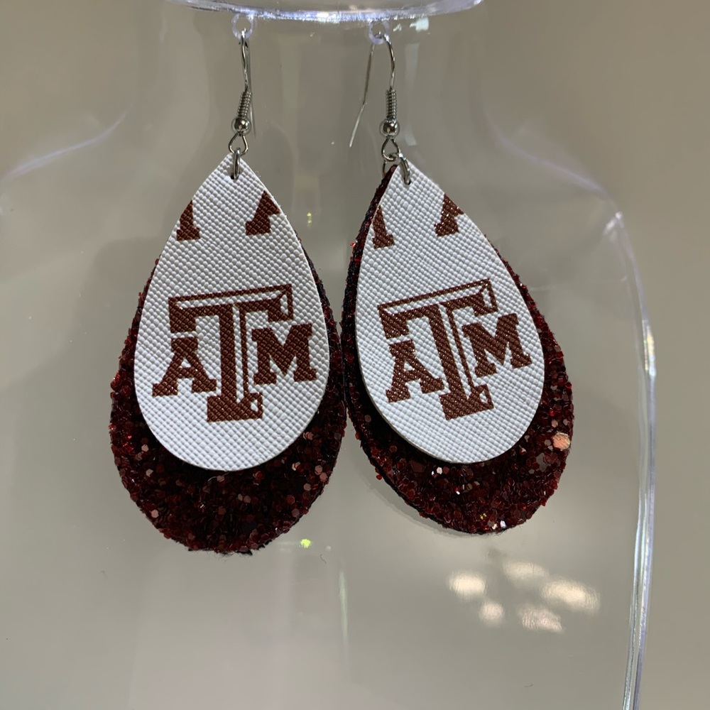 Texas A&M Earrings